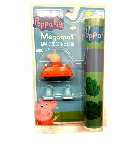 NEW SEALED Peppa Pig 36 Inch Megamat + Car Figure