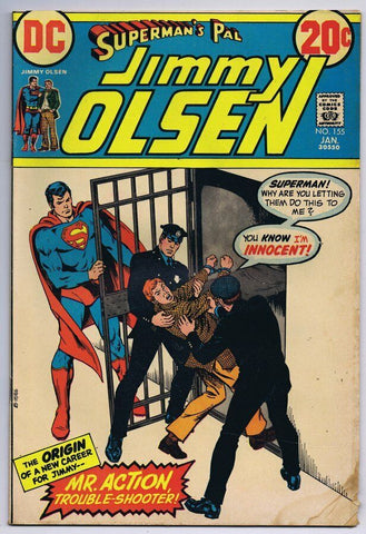 Superman's Pal Jimmy Olsen #155 ORIGINAL Vintage 1973 Comics  