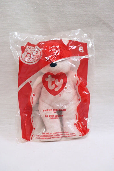 VINTAGE SEALED 2004 McDonald's Ty Teenie Beanie Babies Shake Bear