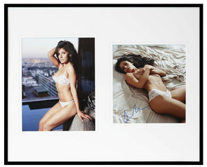 Sarah Shahi Signed Framed 16x20 Photo Set AW Fairly Legal Person of Interest