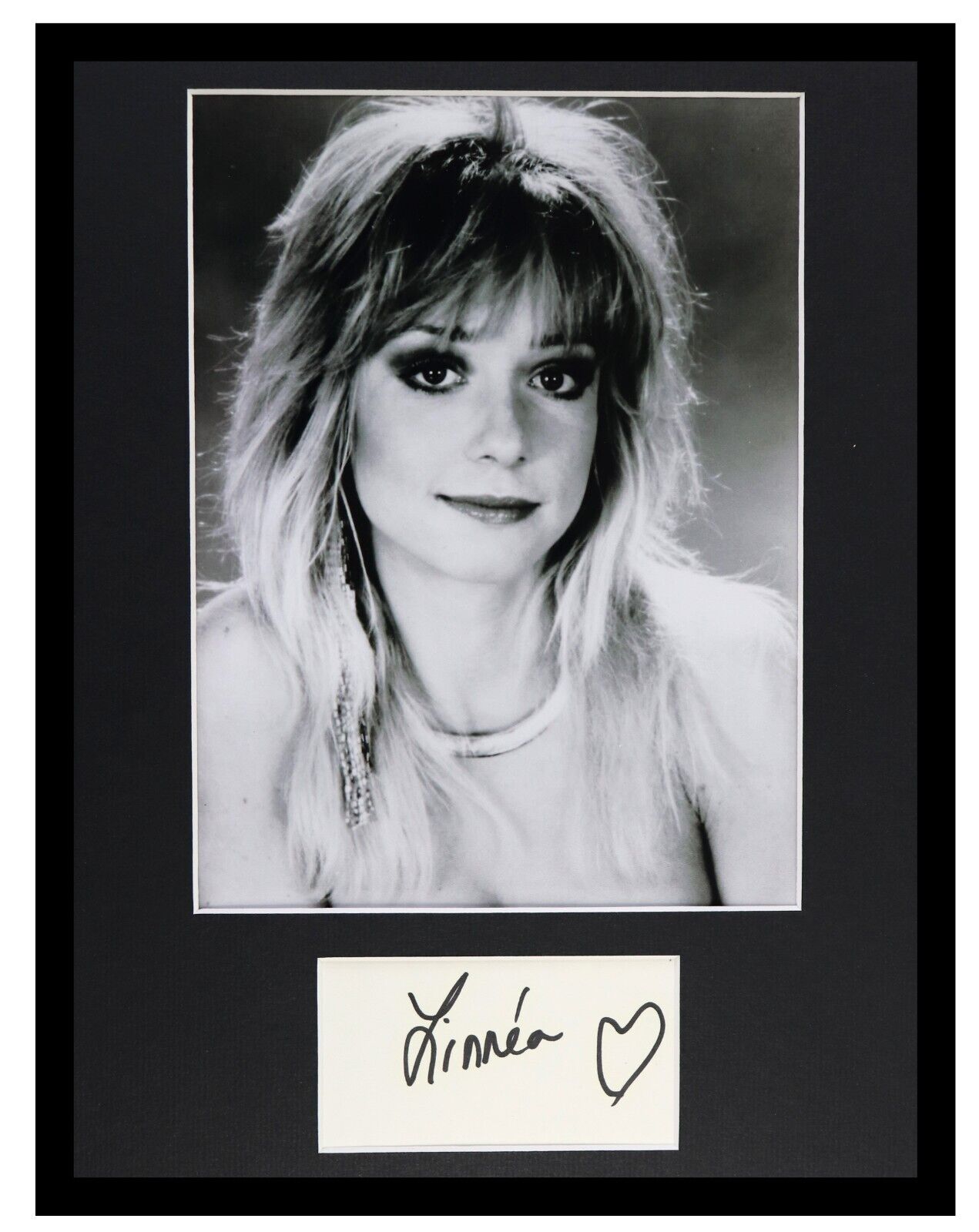 Linnea Quigley Signed Framed 11x14 Photo Display AW