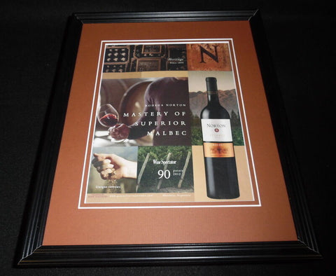 2015 Bodega Norton Wine 11x14 Framed ORIGINAL Advertisement 