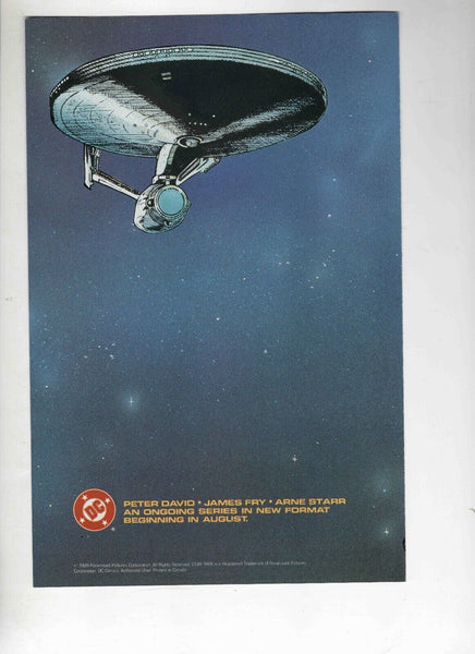 VINTAGE 1989 Star Trek DC Comics Promo Pamphlet William Shatner Nimoy Takei