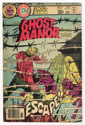 Ghost Manor #41 VINTAGE 1979 Charlton Comics