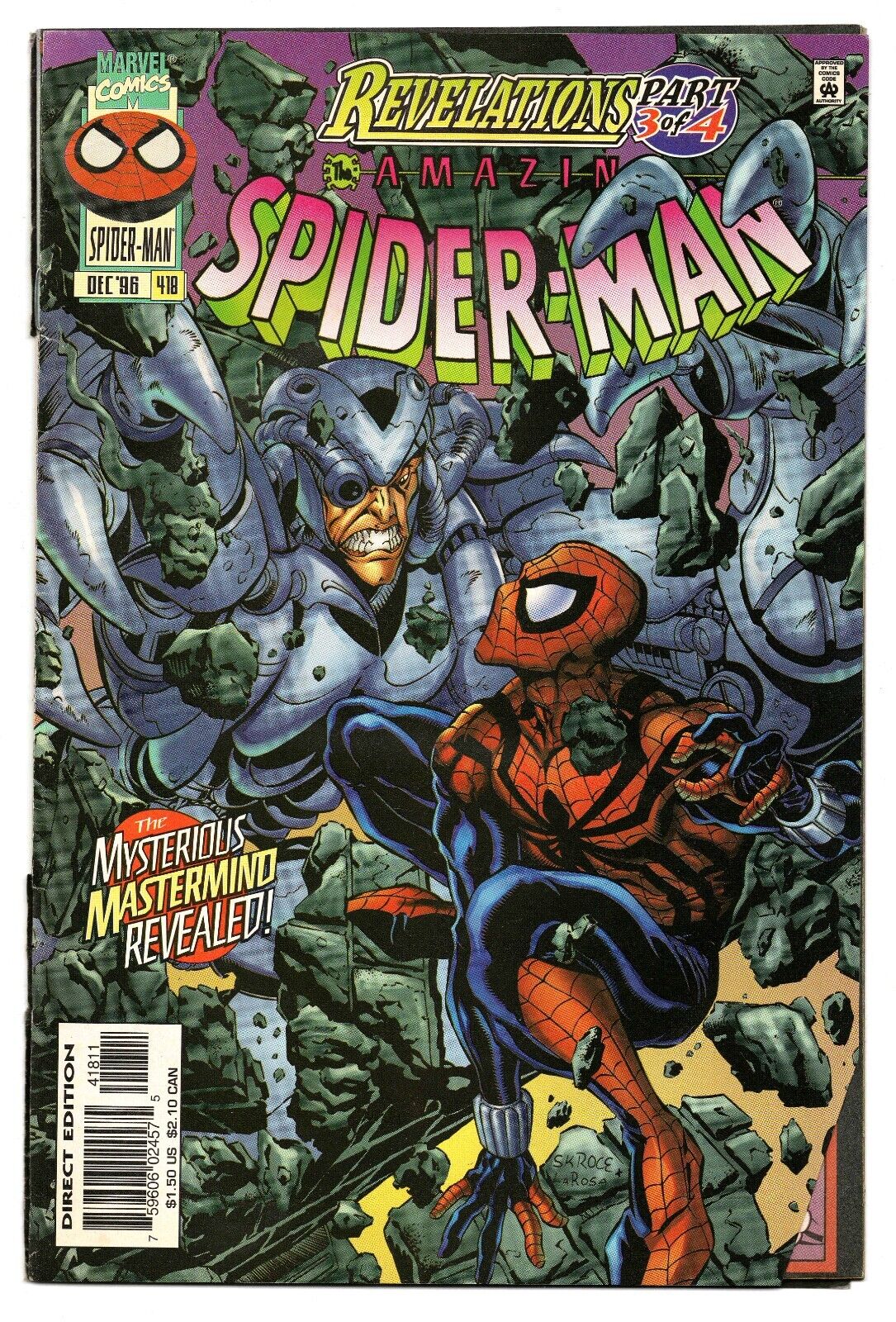 Amazing Spider-Man #418 VINTAGE 1996 Marvel Comics