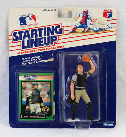 VINTAGE 1989 Starting Lineup Mike Lavalliere Spanky Action Figure Pirates