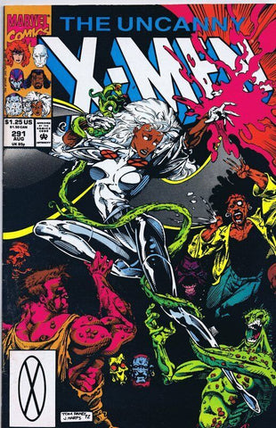 X Men #281 ORIGINAL Vintage 1991 Marvel Comics 1st Trevor Fitzroy