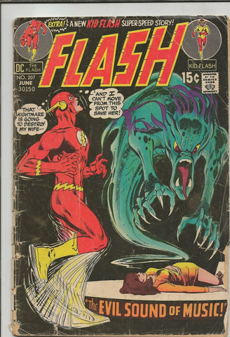 Flash #207 ORIGINAL Vintage 1971 DC Comics Neal Adams