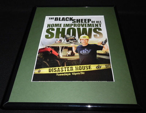 Disaster House 2009 DIY 11x14 Framed ORIGINAL Advertisement 