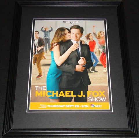 Michael J Fox Show 2013 11x14 Framed ORIGINAL Advertisement Betsy Brandt 