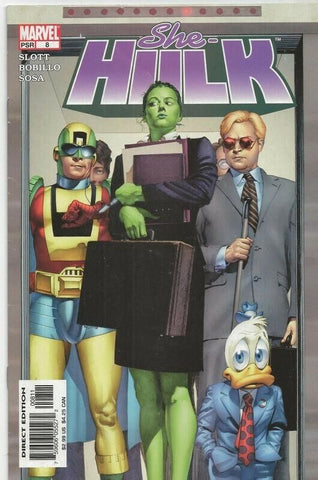 She Hulk #8 ORIGINAL Vintage 2004 Marvel Comics Howard the Duck