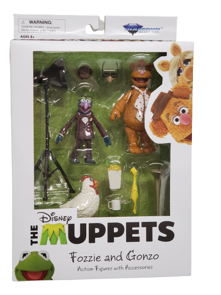 NEW SEALED Diamond Select Muppets Gonzo / Fozzie / Camilla Action Figure Set