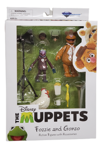 NEW SEALED Diamond Select Muppets Gonzo / Fozzie / Camilla Action Figure Set