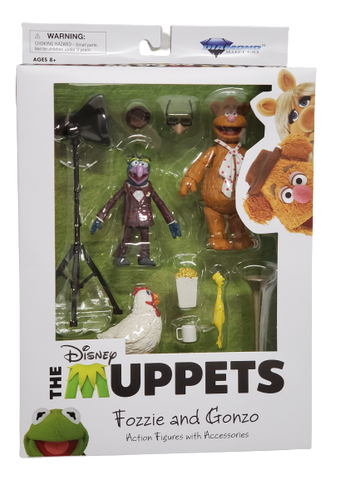 NEW SEALED Diamond Select Muppets Gonzo / Fozzie / Camilla Action Figure Set