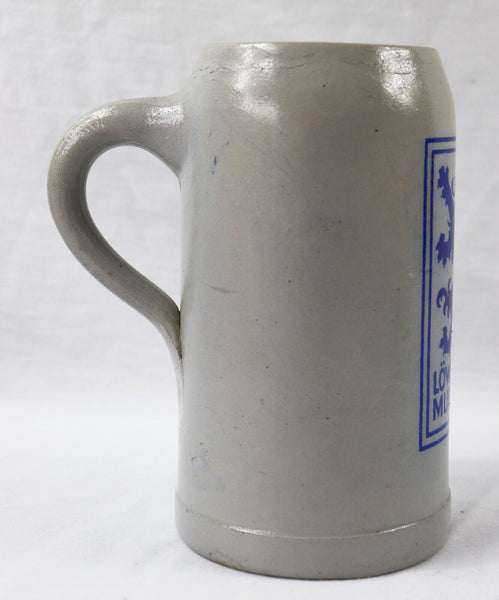 VINTAGE Lowenbrau Muenchen Stoneware Heavy Beer Stein