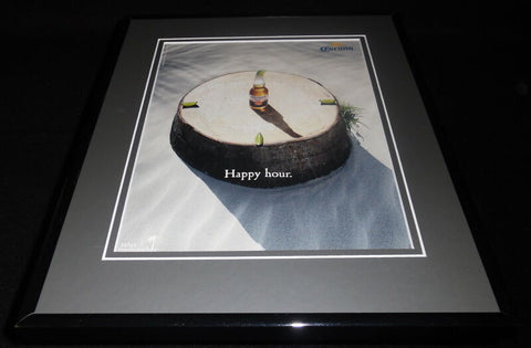 2008 Corona Beer Happy Hour 11x14 Framed ORIGINAL Vintage Advertisement