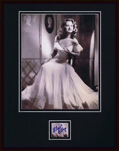 Elaine Riley Signed Framed 11x14 Photo Display 