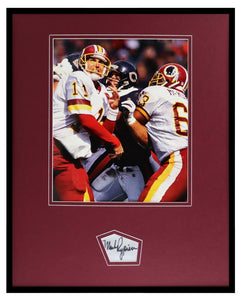 Mark Rypien Signed Framed 16x20 Photo Display Washington WSU