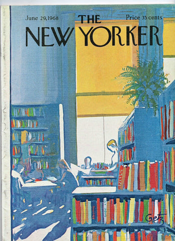 VINTAGE June 29 1968 New Yorker Magazine