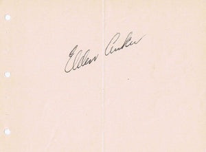 Elden Auker Signed Vintage Album Page JSA Tigers