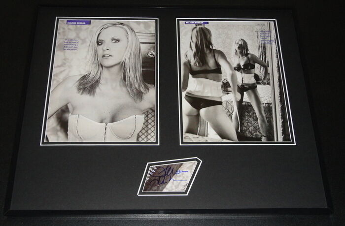 Allison Dunbar Signed Framed 16x20 Photo Set Sopranos