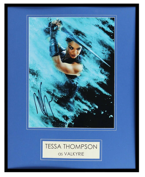 Tessa Thompson Signed Framed 16x20 Thor Ragnarok Photo Display AW Valkyrie