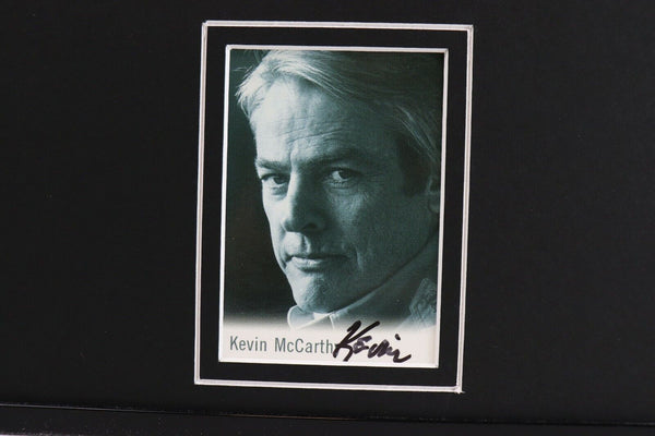 Kevin McCarthy Signed Framed 16x20 Photo Set JSA Invasion of Body Snatchers C