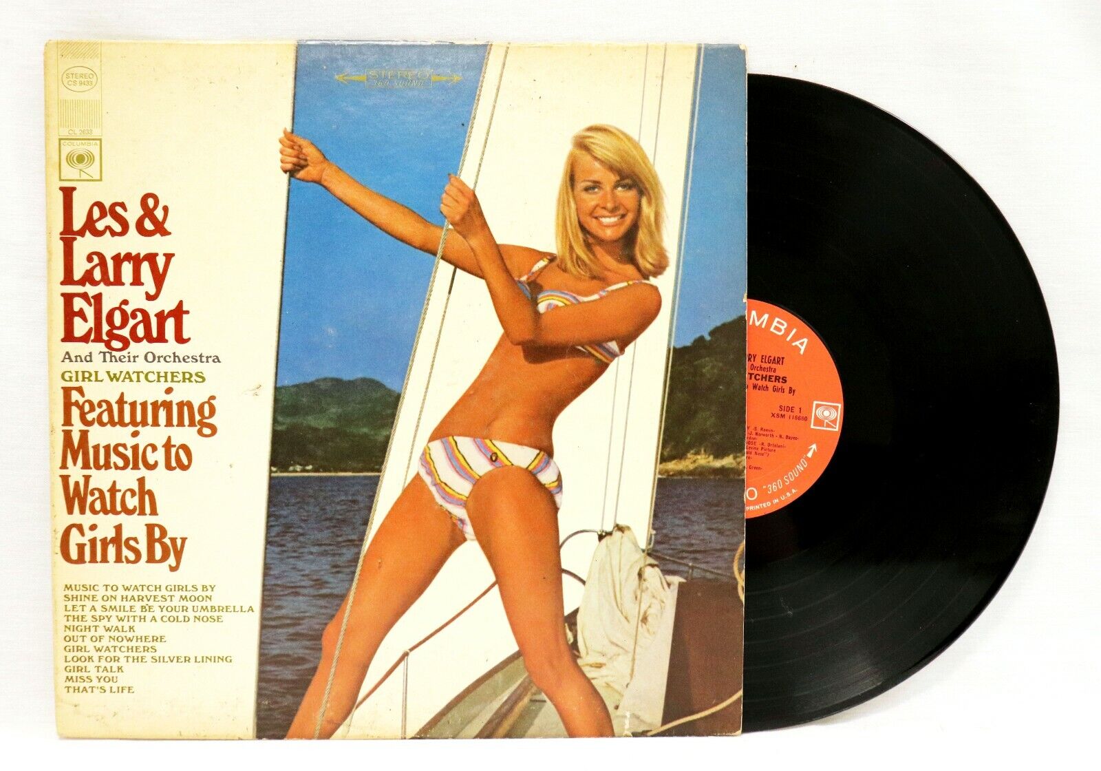 Les Larry Elgart Girl Watchers Music to Watch Vinyl Girls By LP Record Album  