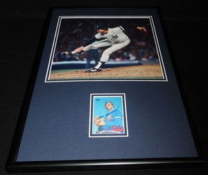 Rich Goose Gossage Signed Framed 12x18 Photo Display Yankees