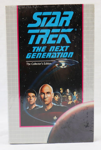 Star Trek Next Generation Collector's Edition VINTAGE SEALED VHS Cassette 8188