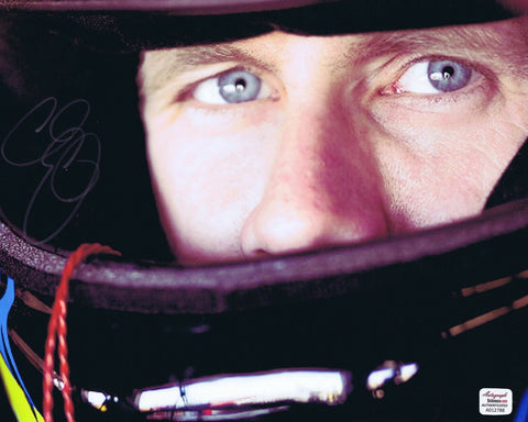 Carl Edwards Signed 8x10 Photo Closeup