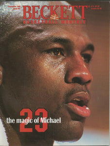 ORIGINAL Vintage December 1993 Beckett Basketball Card Magazine Michael Jordan 