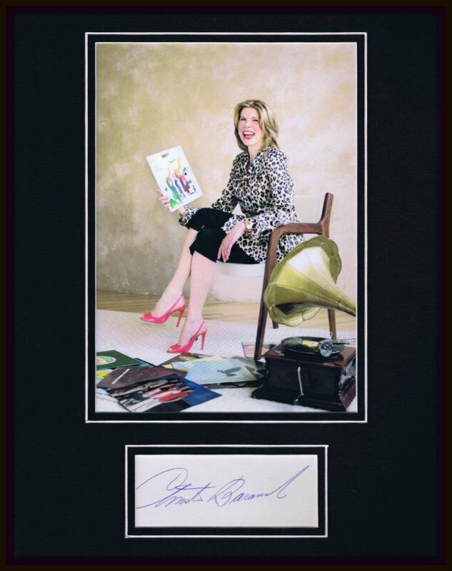 Christine Baranski Signed Framed 11x14 Photo Display The Good Wife 