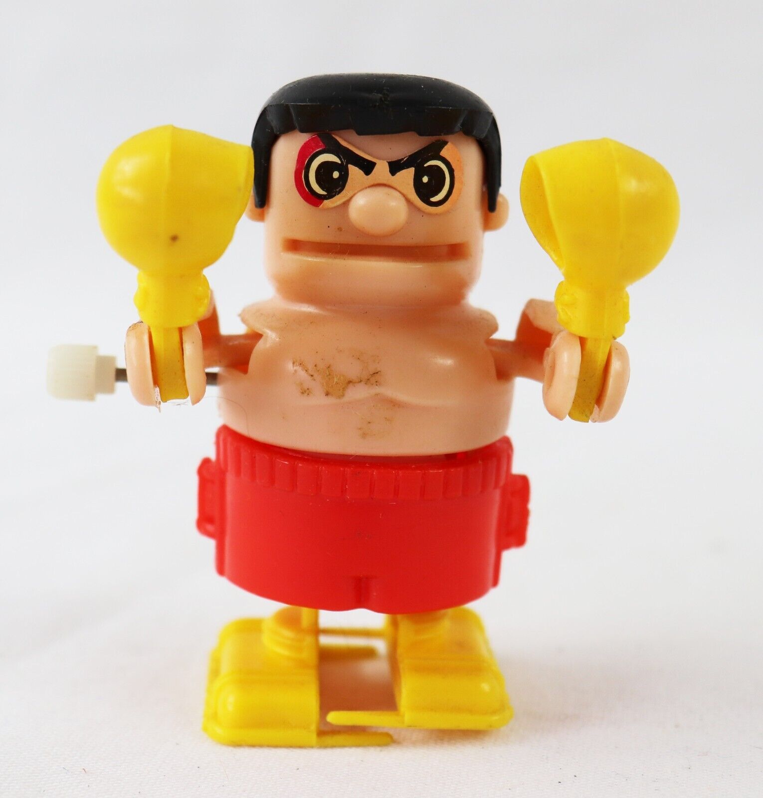 VINTAGE 1980s Tomy Bumbling Boxing Windup Figure