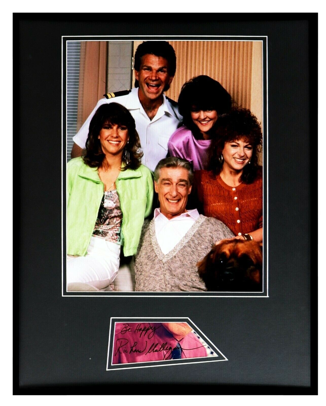 Richard Mulligan Signed Framed 16x20 Photo Display Empty Nest 