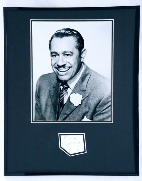 Cab Calloway Signed Framed 16x20 Photo Display JSA Hi De Ho Inscription