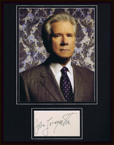 John Larroquette Signed Framed 11x14 Photo Display The Practice Night Court