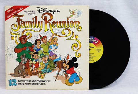 VINTAGE 1979 Disney Family Reunion LP Vinyl Record Album 3516