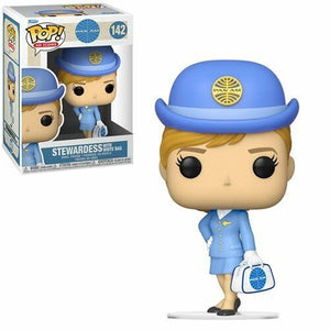 NEW SEALED 2021 Funko Pop Figure Pan Am Stewardess with Bag 