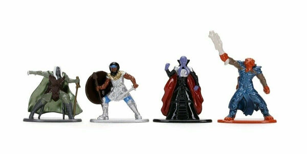 NEW SEALED 2020 Jada Dungeons and Dragons Diecast Figure Set of 4