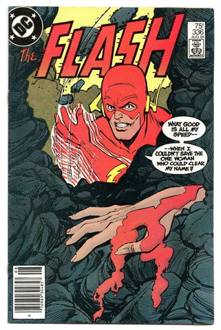 Flash #336 VINTAGE 1984 DC Comics w/ Burgertime Ad