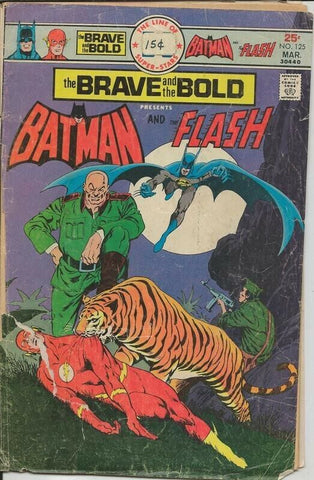 Brave and Bold #125 ORIGINAL Vintage 1976 DC Comics Batman Flash