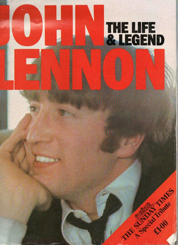 VINTAGE 1980 Sunday Times John Lennon Life & Legend Magazine