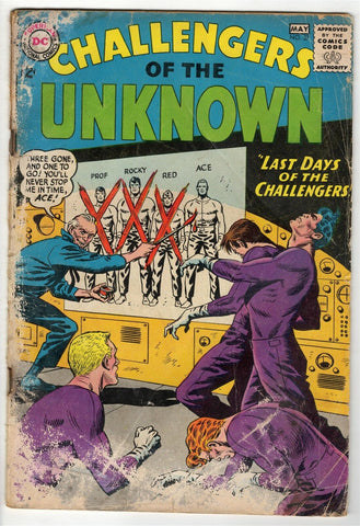 Challengers of the Unknown #37 ORIGINAL Vintage 1964 DC Comics 