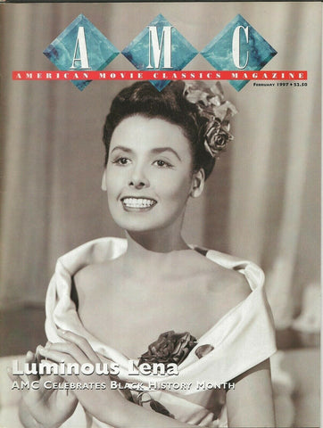 ORIGINAL Vintage Feb 1997 AMC Magazine Lena Horne