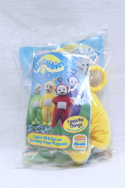 VINTAGE SEALED 1998 Burger King Teletubbies Laa-Laa Finger Puppet