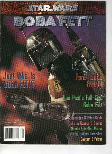 VINTAGE 1998 Star Wars Boba Fett Magazine