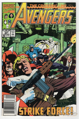 Avengers #321 ORIGINAL Vintage 1990 Marvel Comics 