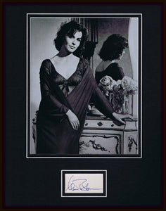 Claire Bloom Signed Framed 11x14 Photo Display