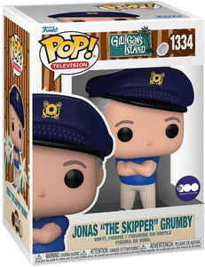 NEW SEALED Funko Pop Figure Gilligan's Island Skipper Jonas Grumby 1334